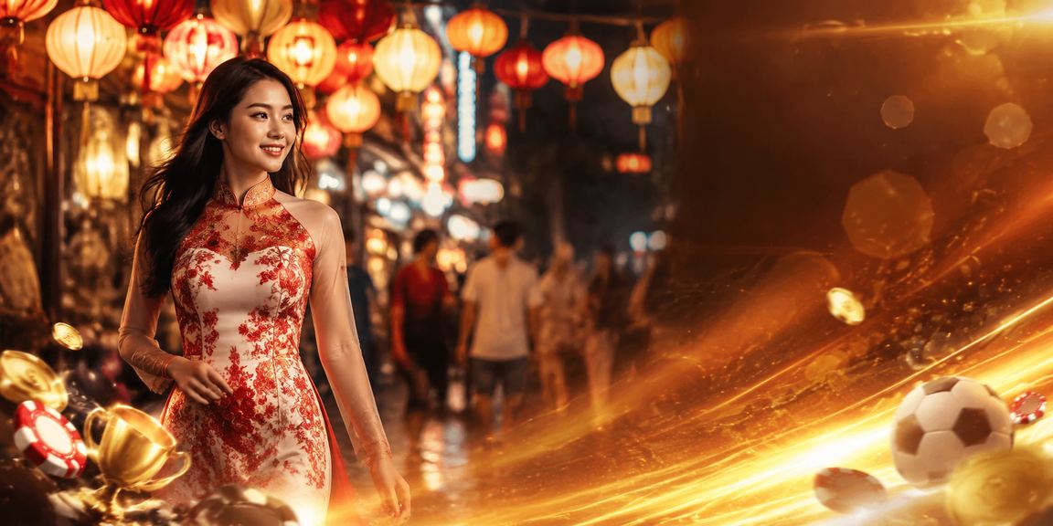 Người dùng tại Hà Nội tham gia trò chơi bài trực tuyến tại khu chợ đêm sôi động