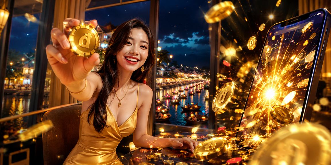 Người chơi tại Hội An thưởng thức casino di động trong không khí lễ hội truyền thống